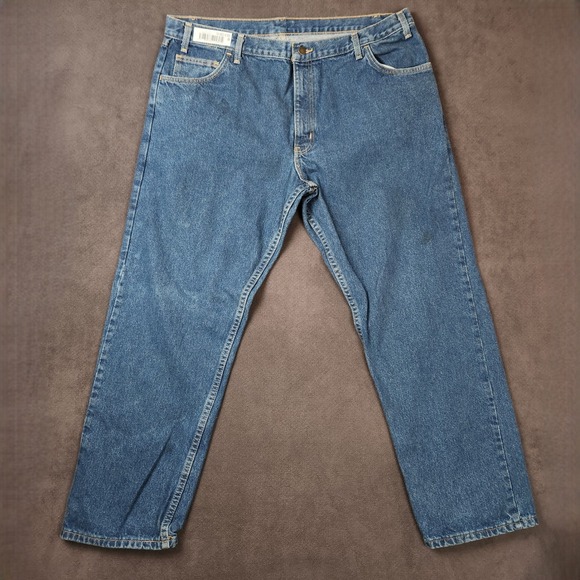 Westex Indura Flame Resistant CAT2 FR Jeans Mens 42x32 Blue Denim Work Pants - Picture 1 of 15